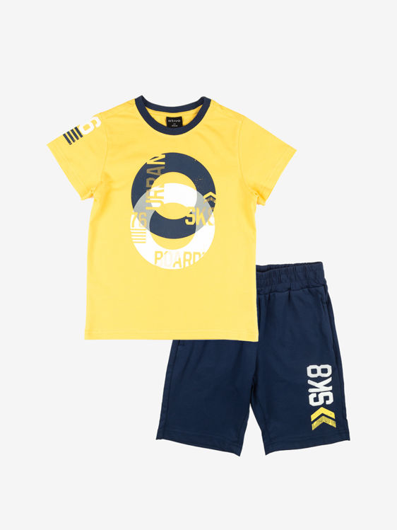 Picture of BT0139 BOYS TWO PIECE SET HIGH QUALITY COTTON